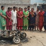 Tragic accident in UP: Massive fire engulfs e-scooter, elderly couple burnt alive, family in mourning