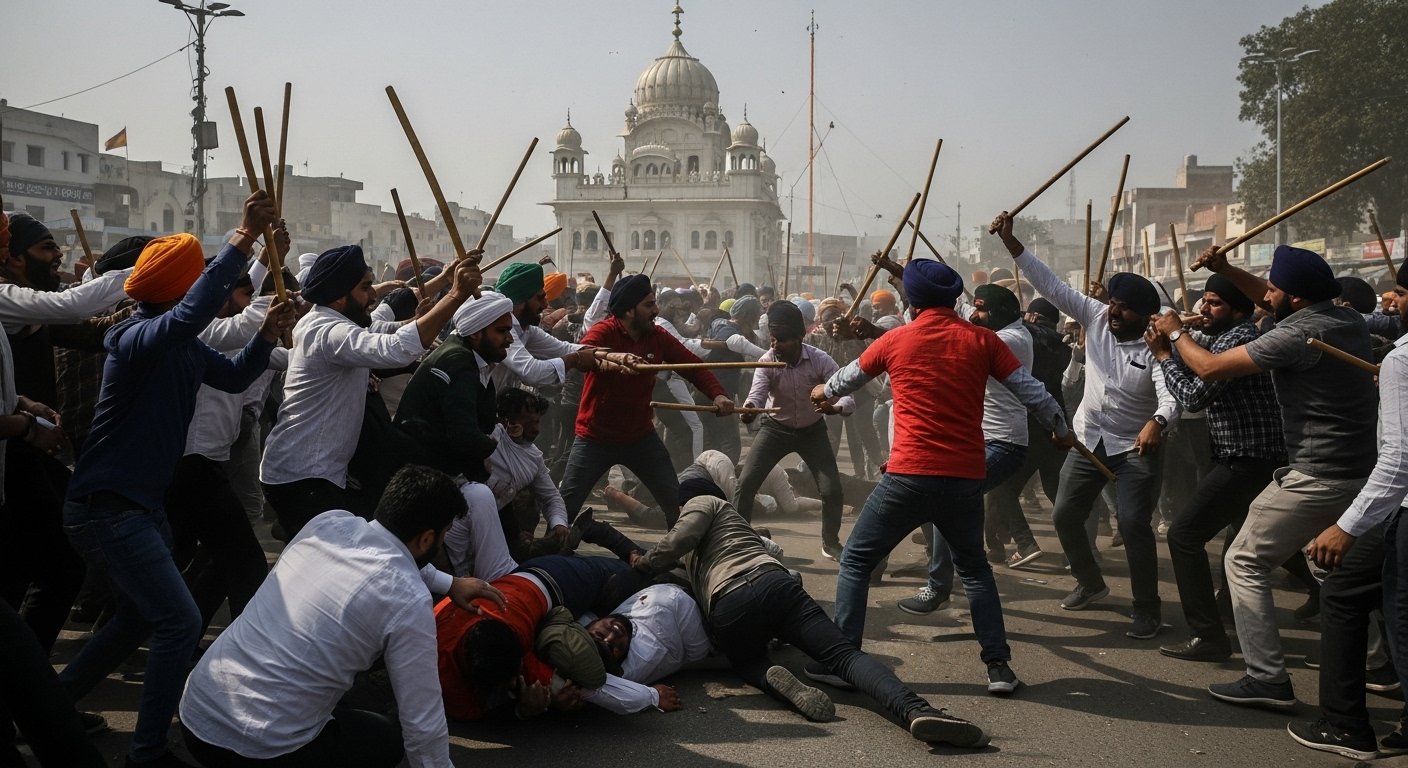 Bloody Clash at Gurudwara in Rampur: Several Injured in Firing, Lathi-charge; High Tension in Area