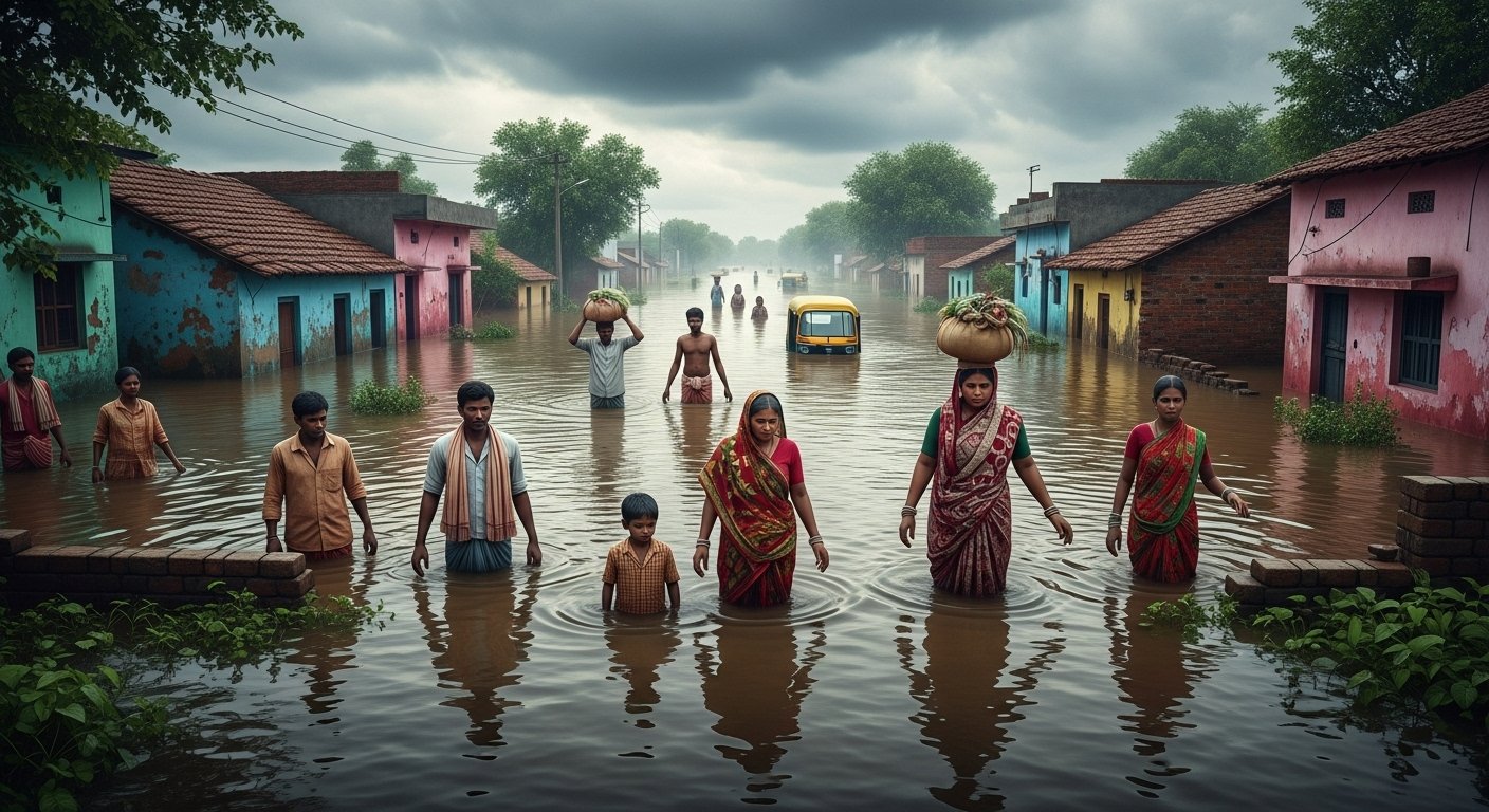 महाराष्ट्र में बारिश-बाढ़ का तांडव, 5 जिलों में 10 की मौत; उत्तर भारत से मानसून की विदाई, MP-गुजरात में वर्षा की संभावना