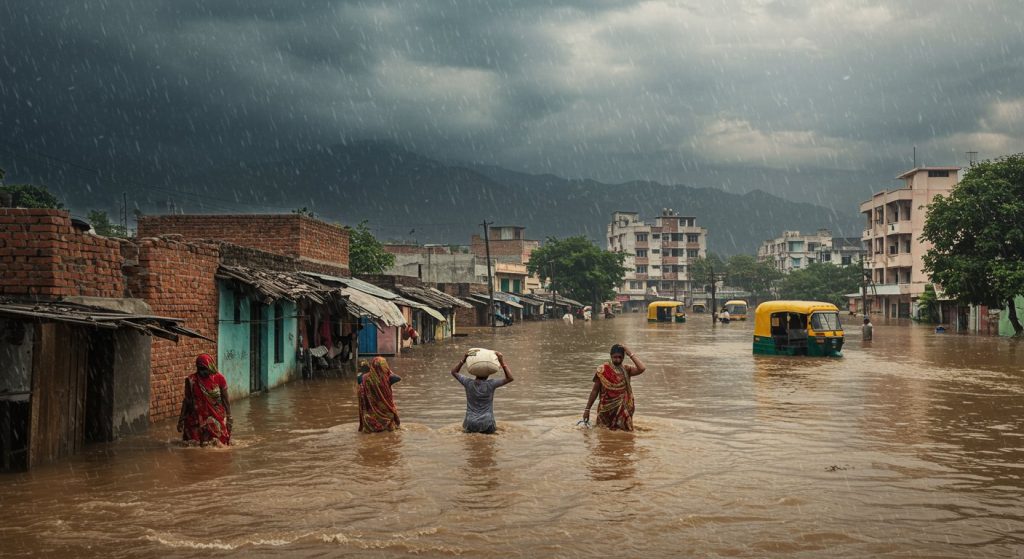 Punjab Flood Fury: 29 Killed in 12 Districts, Work From Home in Gurugram, Haryana; Schools Shut in Uttarakhand