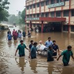 Shahjahanpur Flood Havoc: Government Medical College Inundated, Patients Shifted, Kakra Road Closed