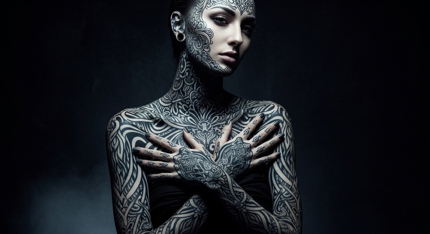 Woman's Tattoo Obsession Turns Her 'Ghost-like': This Story Will Shock You!