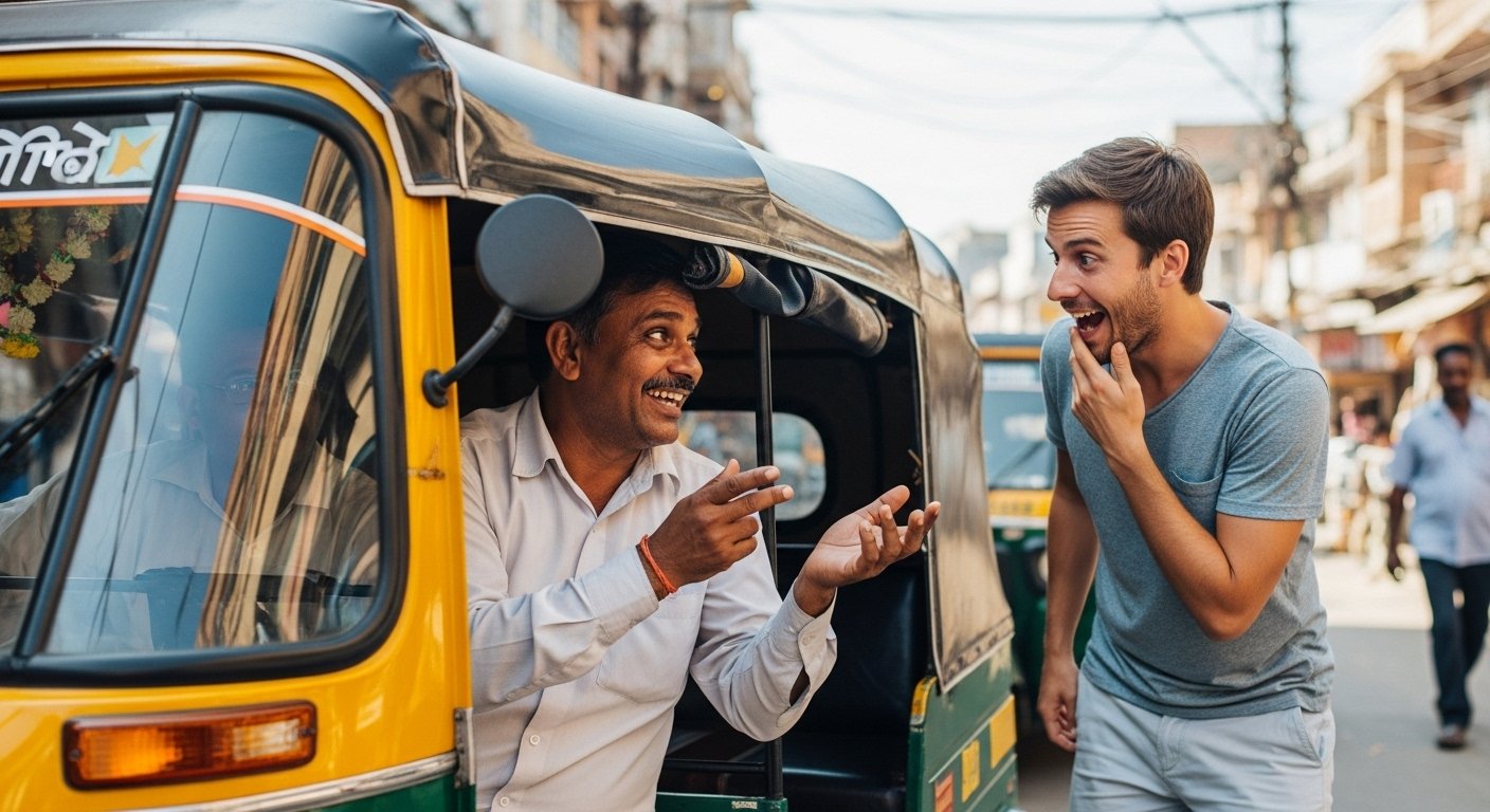 भारत घूमने आए विदेशी टूरिस्ट से ऑटो वाले भइया ने खटाखट फ्रेंच में की बात, वीडियो देख सब रह गए दंग!