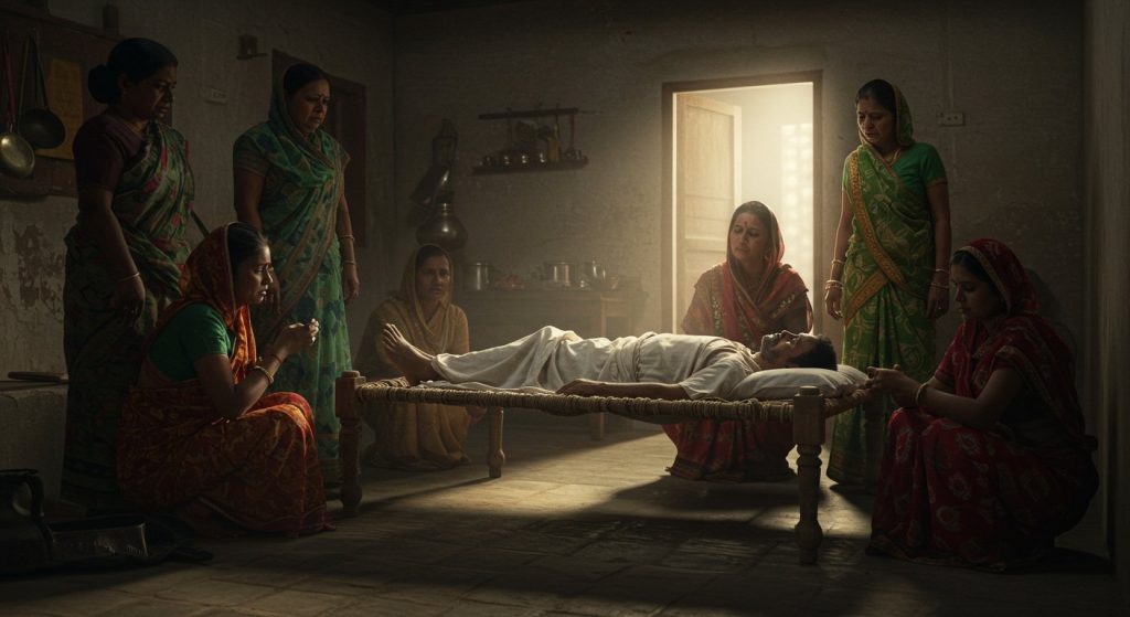 Mysterious Death in UP: Minor Thorn Pricked Foot, Body Found on Bed in Morning, Family in Shock