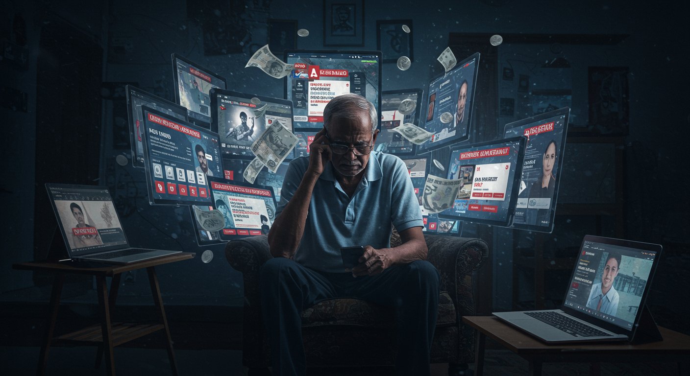 यूपी: पूर्व कृषि वैज्ञानिक को 7 दिन ‘डिजिटल अरेस्ट’ कर साइबर ठगों ने 23 लाख रुपये उड़ाए, FD भी तुड़वाई!