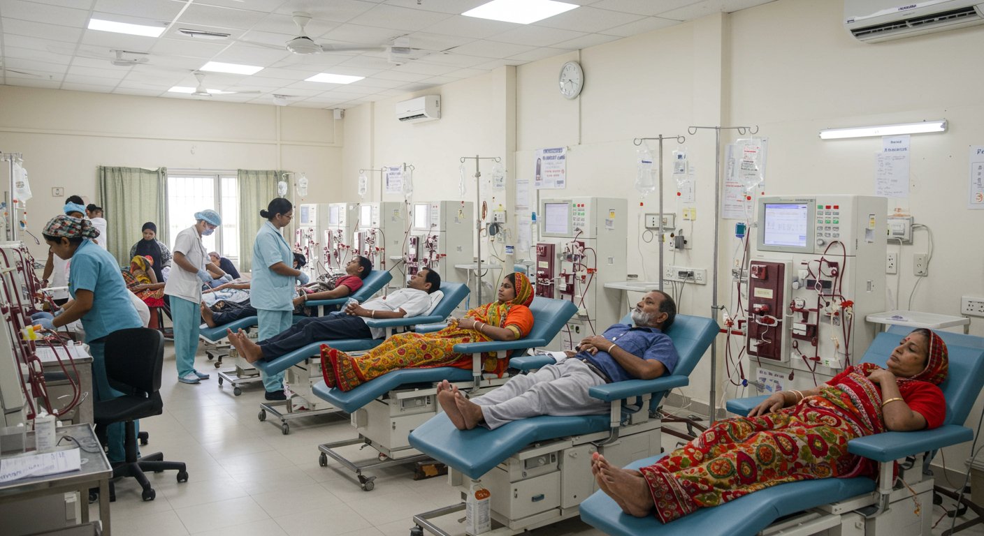 यूपी: एसएन मेडिकल कॉलेज में मुफ्त डायलिसिस, 5 नई मशीनें बढ़ेंगी; हर दिन सैकड़ों मरीजों को मिल रहा जीवनदान