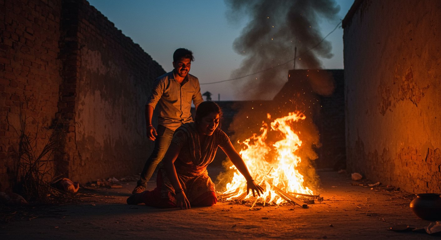 UP: Horrific end to friendship and pressure; Deepak burns Nisha alive with petrol; The complete tragic story.