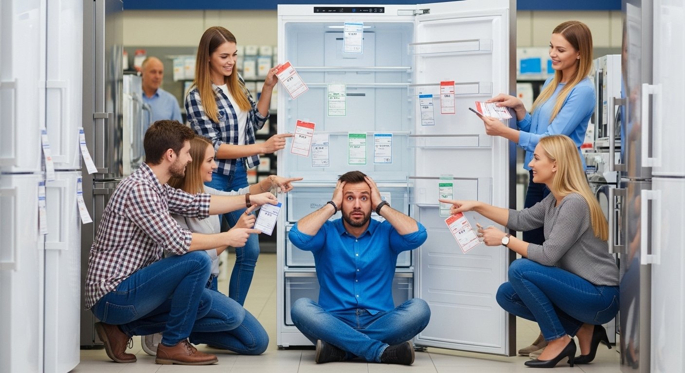 Customer Gets Fed Up Repeatedly Asking for Fridge Price: Hilarious Story Goes Viral on Social Media!