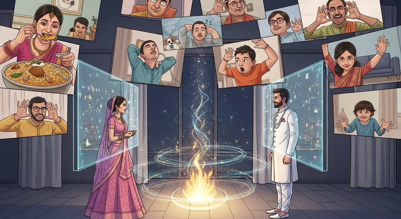 Future Weddings: Ceremonies to be Online, Guests Also on Screen! Funny Jokes Going Viral