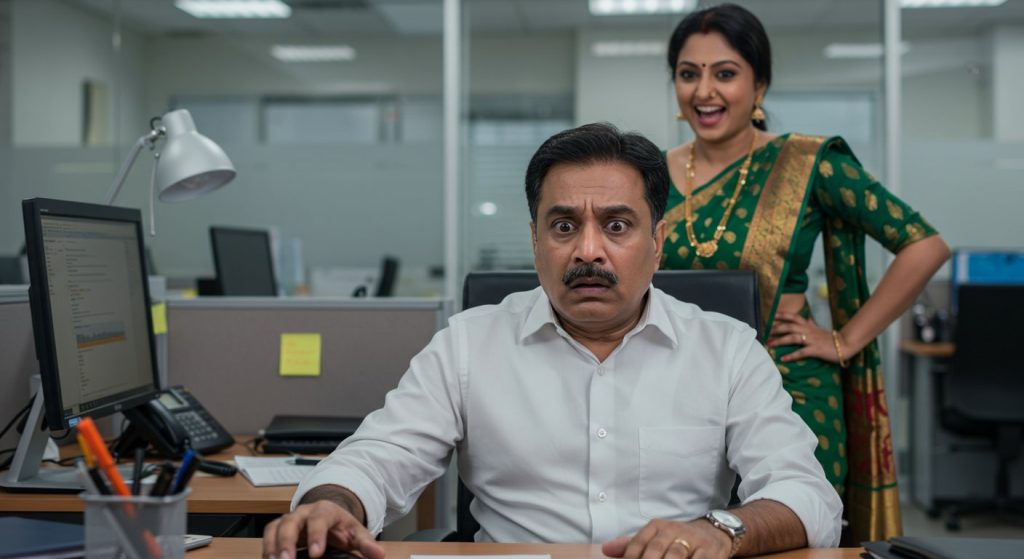 Husband Hung Up On Wife's Call At Office, What Happened Next Will Leave You In Splits!