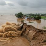 Ganga Embankment Breached in UP: Meerut-Pauri Highway Closed, Water Enters Villages; Major Flood Threat Looms Over Bijnor