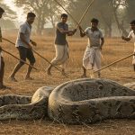 UP: Giant Python Swallows Monitor Lizard, People Attack With Sticks; What Happened Next Left Everyone Terrified