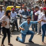UP: Post-Breakup, Lover's Shameful Act Causes Huge Commotion on Street, Stuns Everyone.