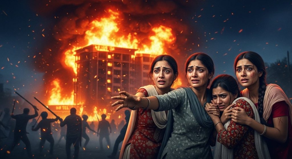 Haryana Girls Trapped in Nepal Violence Make Tearful Plea: 'Rioters Ran With Sticks, Burnt Our Hotel, Save Us!'