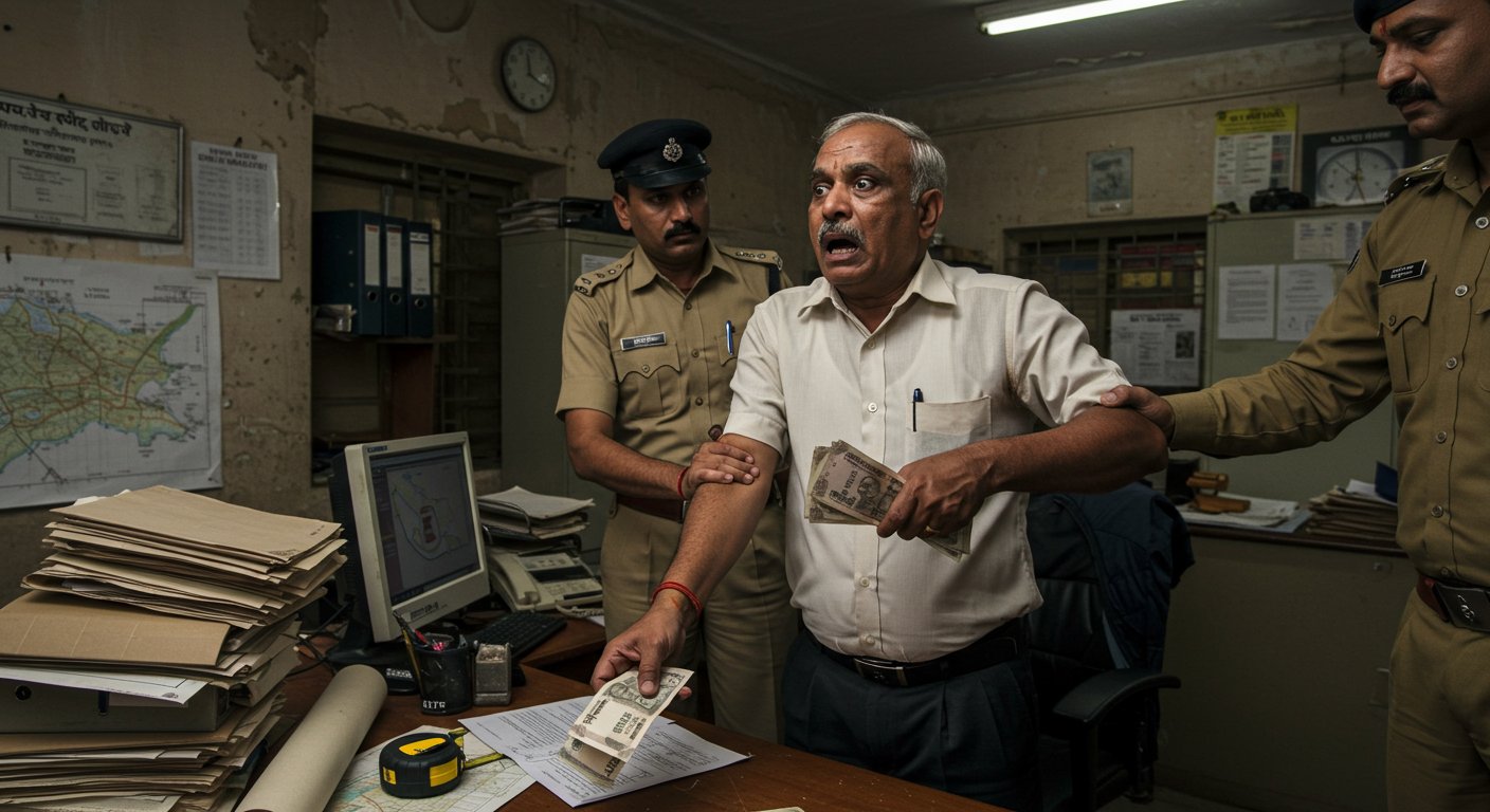 Bribe-Taking Revenue Inspector Arrested in Gonda: Anti-Corruption Team Catches Him Red-Handed Demanding Rs 10,000