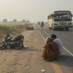 Horrific Double Tragedy in Gonda: Woman Killed by Bike, Teenager by Roadways Bus; Families Crushed by Grief