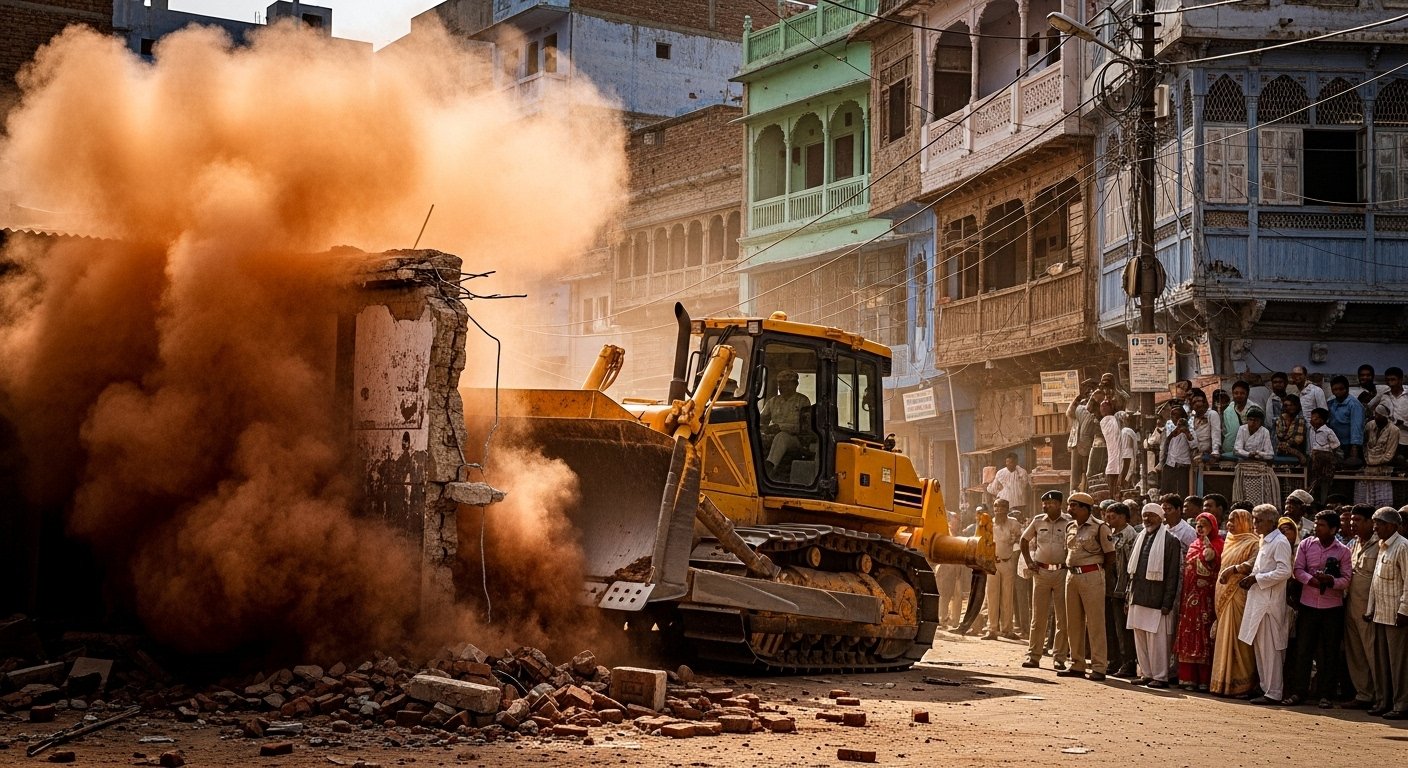 Government Land Freed From SP MLA's Possession In Sambhal: Bulldozer Roars Again; Know Why There's An Uproar