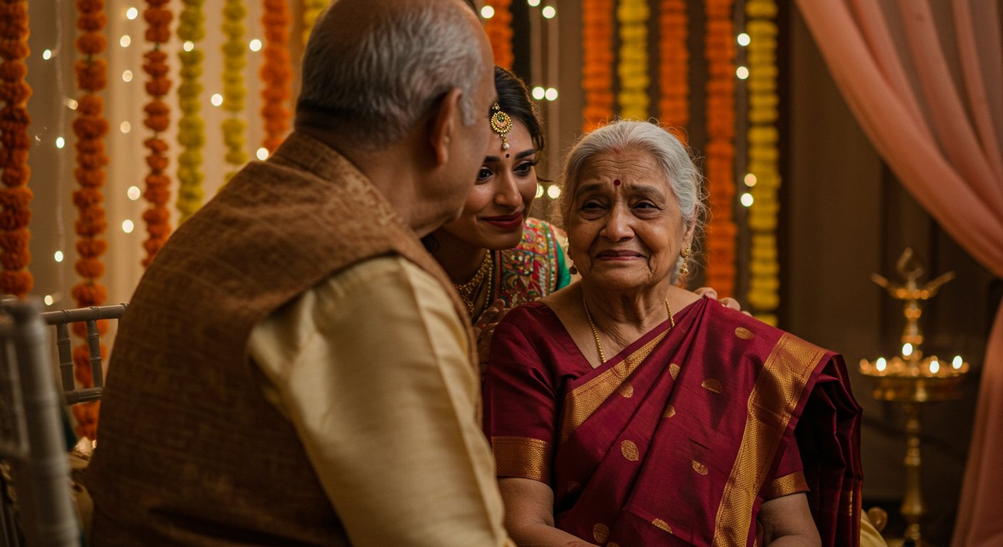 Granddaughter got her grandmother remarried; when asked the reason, the answer made everyone's eyes well up!