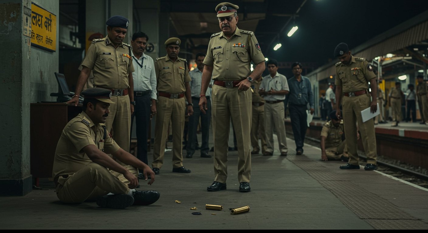 GRP Shooting: One bullet split into two, constable and inspector injured; CO's strange argument questioned