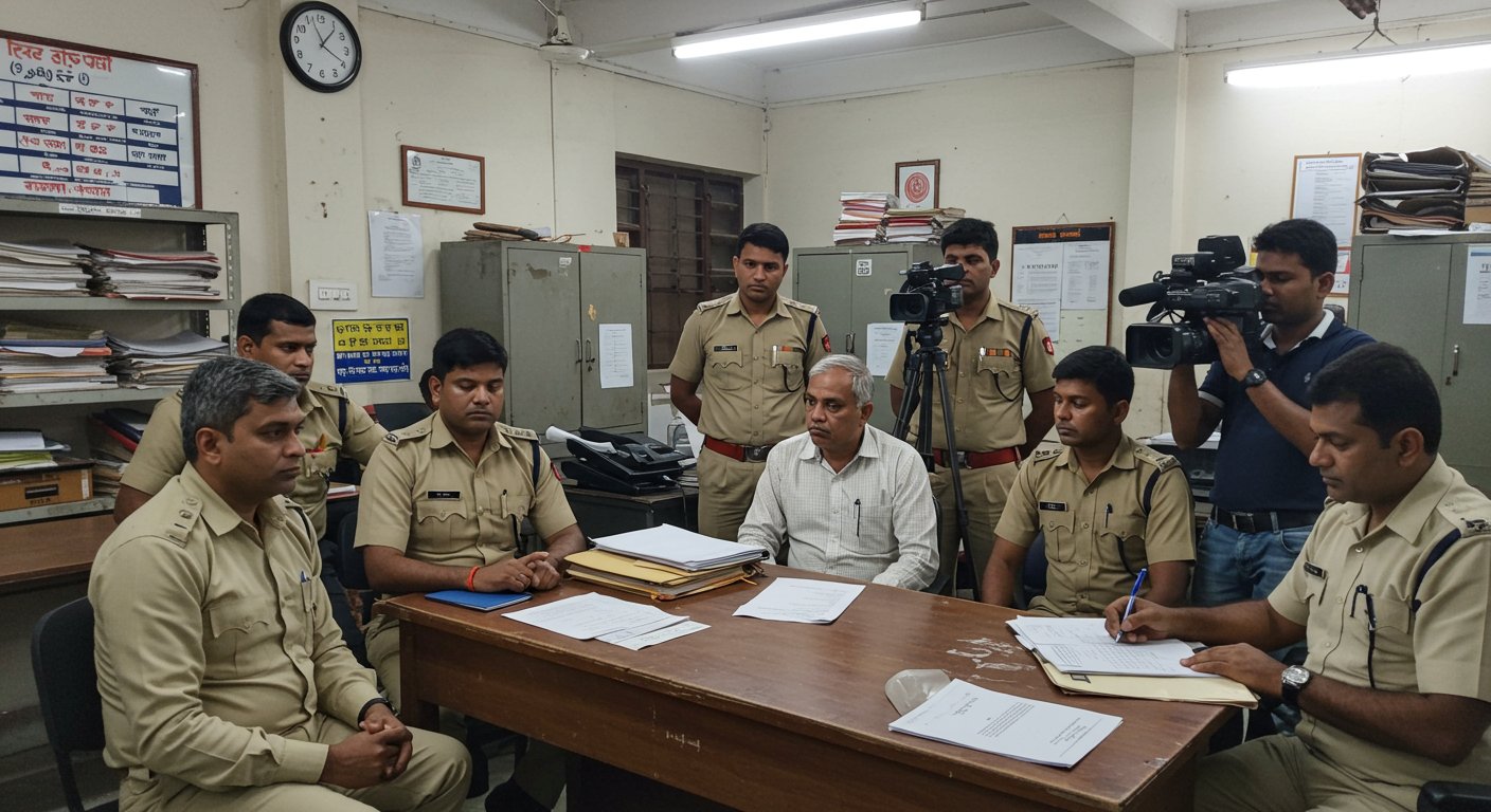 Shooting at GRP Police Station: Statements of Suspended Inspector and Constables Recorded with Videography, Hope for Justice!