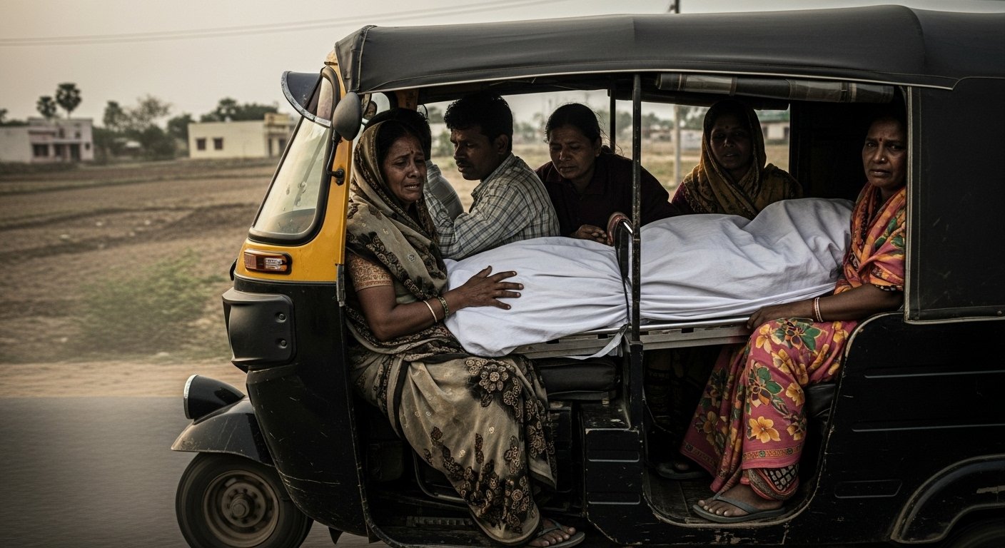Hamirpur: Relatives Take Body In Auto As No Hearse Available; Video Goes Viral, Health Services Questioned