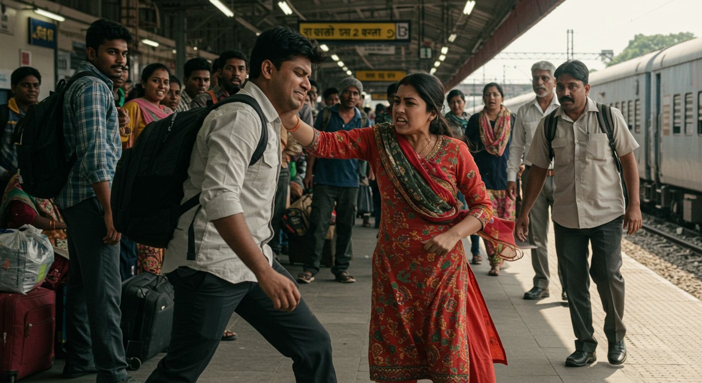 Hamirpur: Commenting on social media proved costly; girl slapped eve-teaser on railway platform
