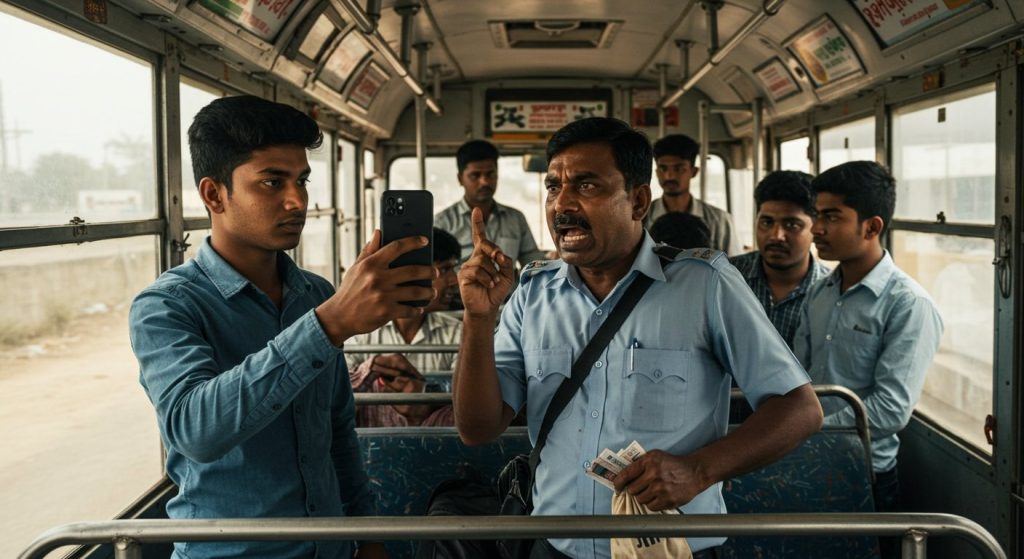 Haryana Roadways conductor who said 'do your worst' in ticket dispute suspended