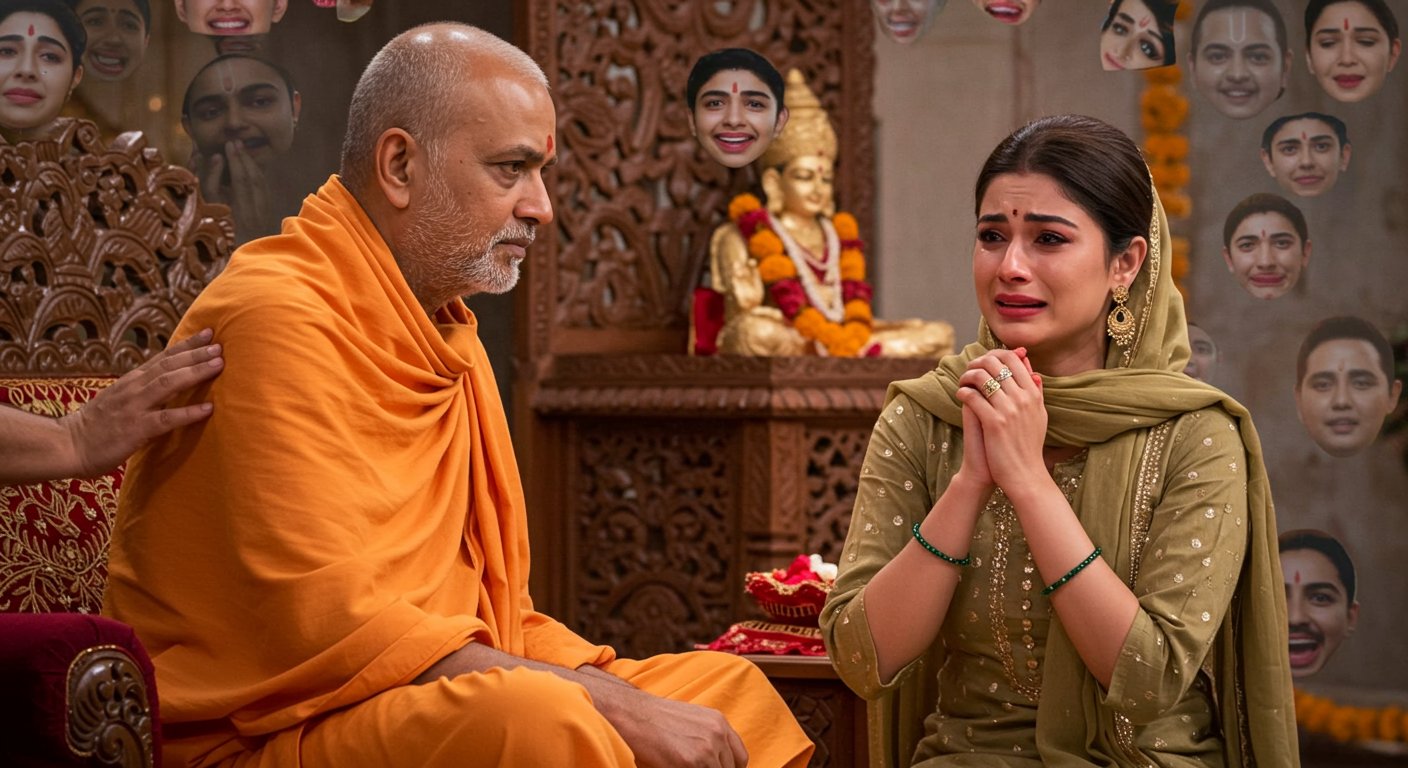 Haryanvi Actress Troubled by Memes Complained to Preacher Aniruddhacharya, Received a Sharp Reply: Controversy Sparked by Pawan Singh's Touch