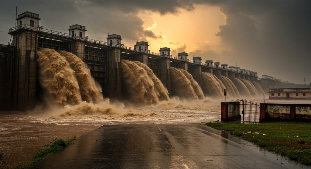 Hathnikund Barrage: Flood Gates Open for 64 Hours, Heavy Rain in 6 Districts and Orange Alert in 4, Schools Closed in 7 Districts Including Hisar