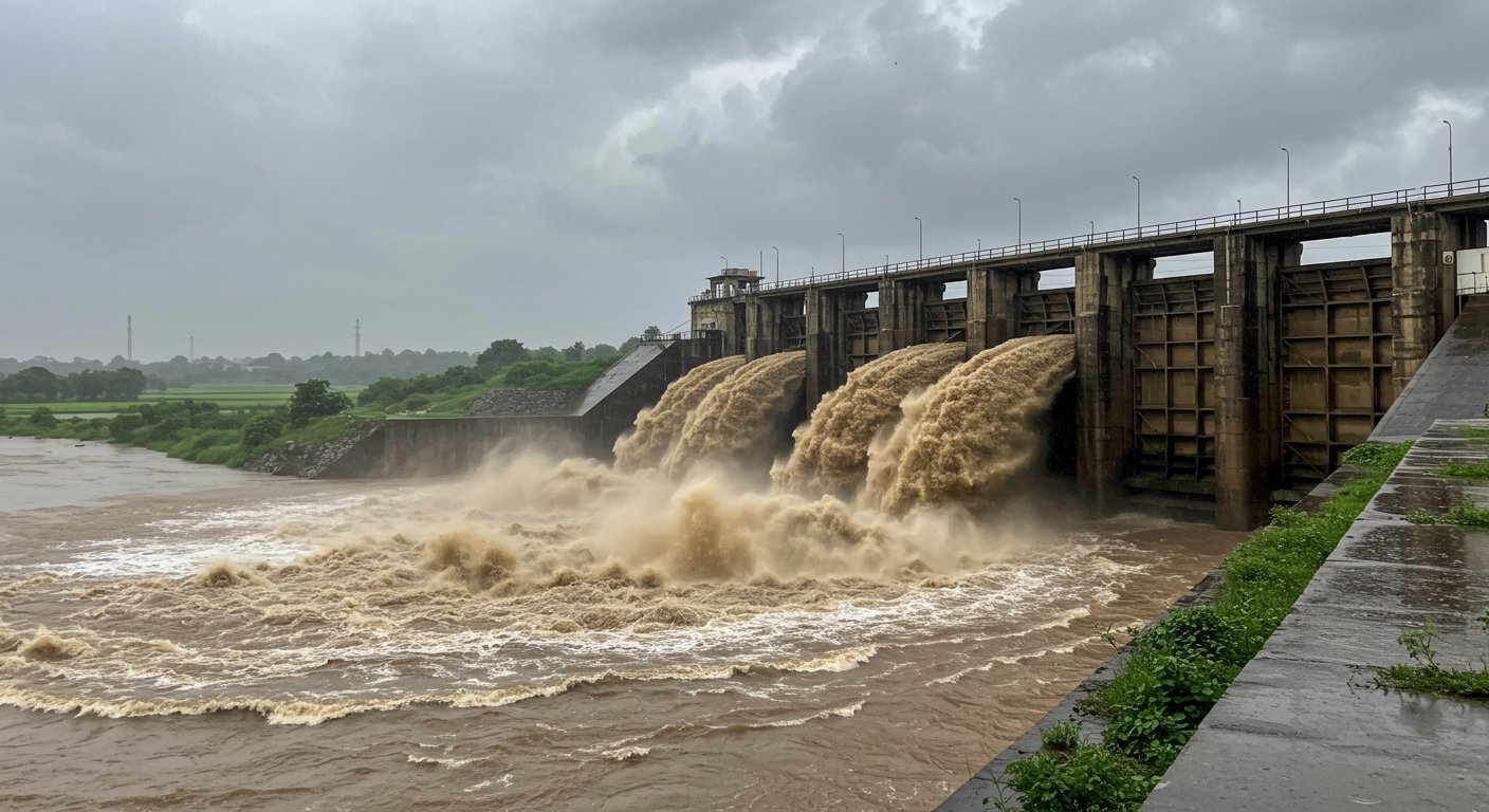 Water flowing from Hathnikund Barrage for 63 hours: Yamuna in spate, schools closed in 7 districts and Orange alert in 4.