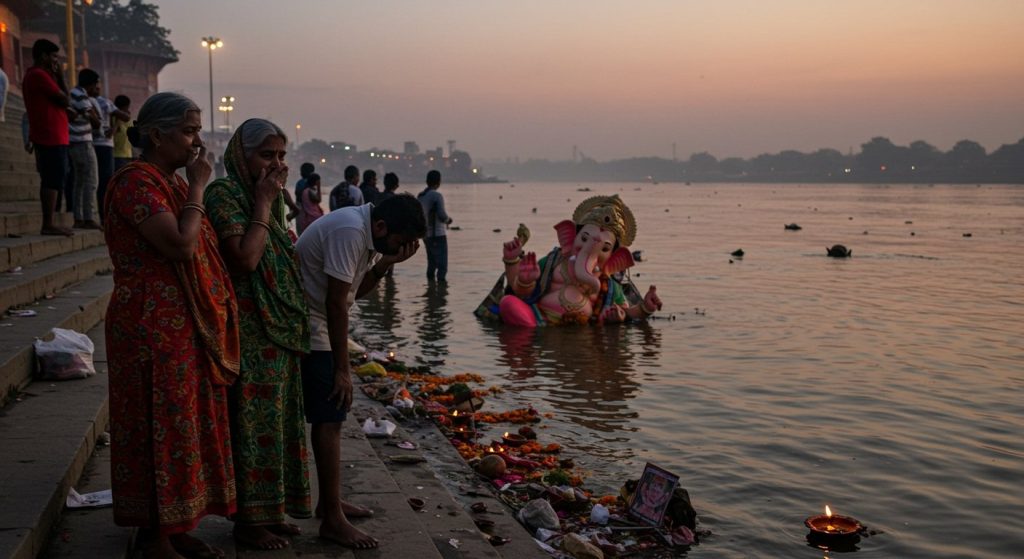 Yamuna Snuffs Out Family's Lamp: Young Man Drowns During Ganesh Immersion in Hathras, Family in Mourning