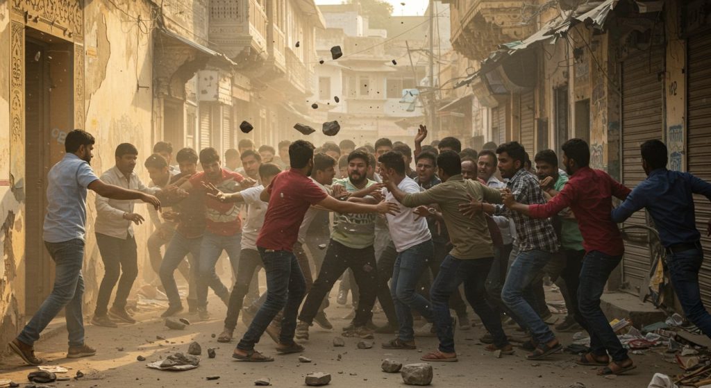 Hathras: Opposition to 'Khappar' Procession; Fierce Clash Between Two Groups, Five Injured in Stone-Pelting and Assault