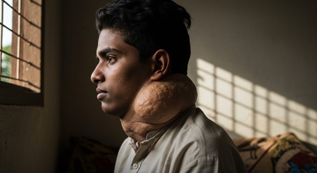 Incredible! 'Second Head' On Neck For 16 Years, Successful Operation Brings New Life