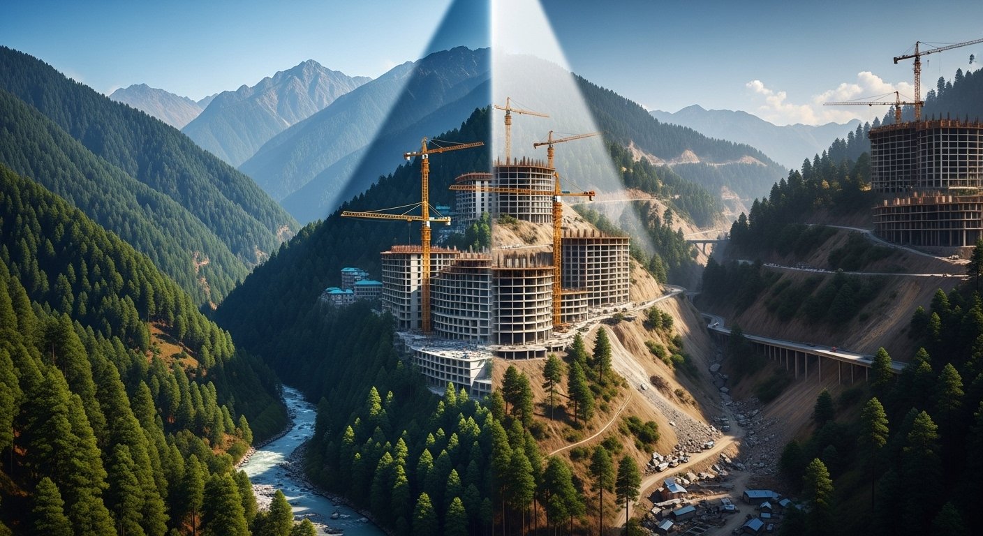 हिमाचल के बेलगाम विकास पर सुप्रीम कोर्ट सख्त: राज्य सरकार से कड़े सवाल, 28 अक्टूबर तक मांगा जवाब