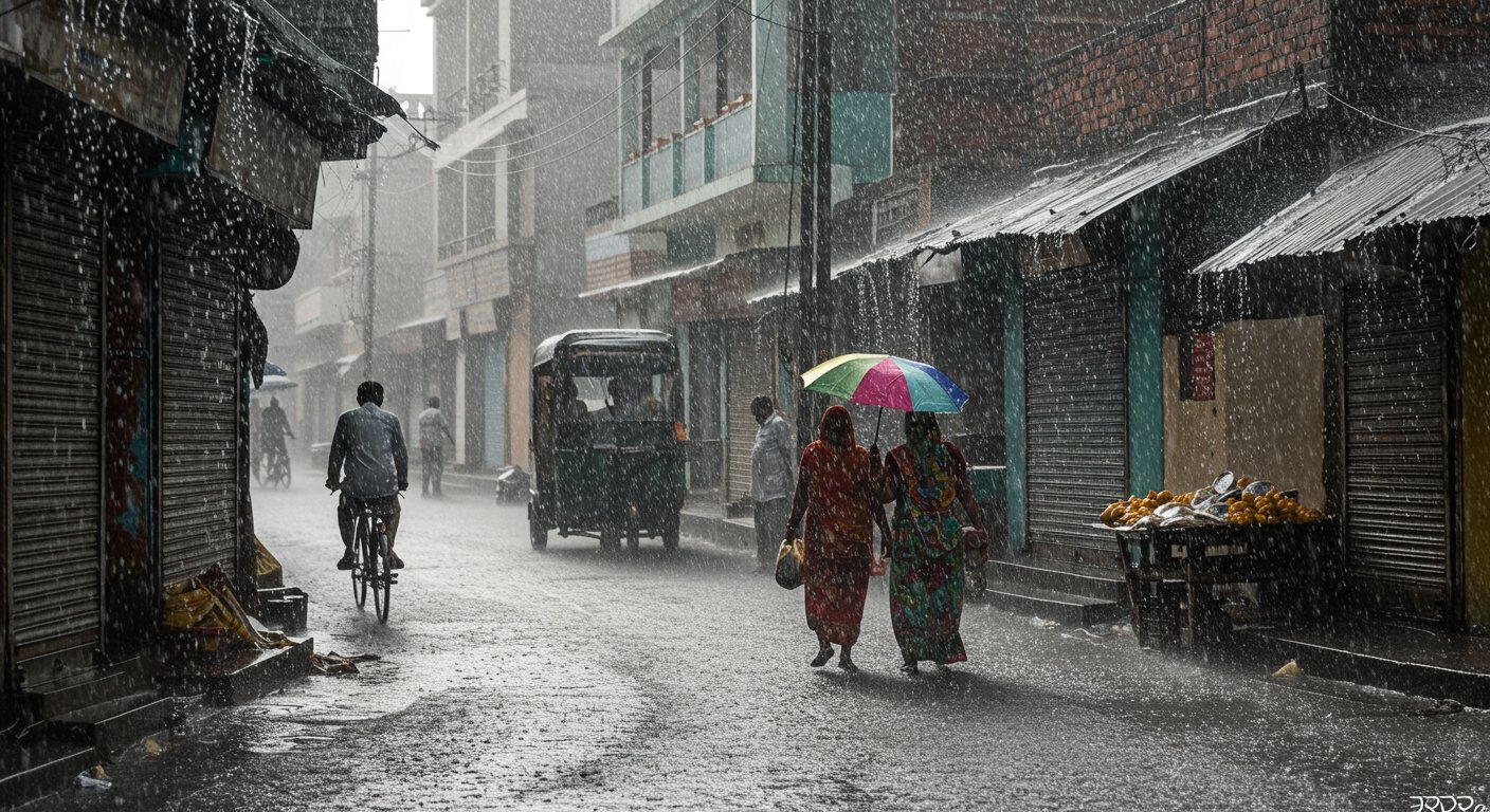 Weather U-turn in Uttar Pradesh: Heavy Rain Expected in Purvanchal and Madhyanchal, Temperature Drops by 6 Degrees!
