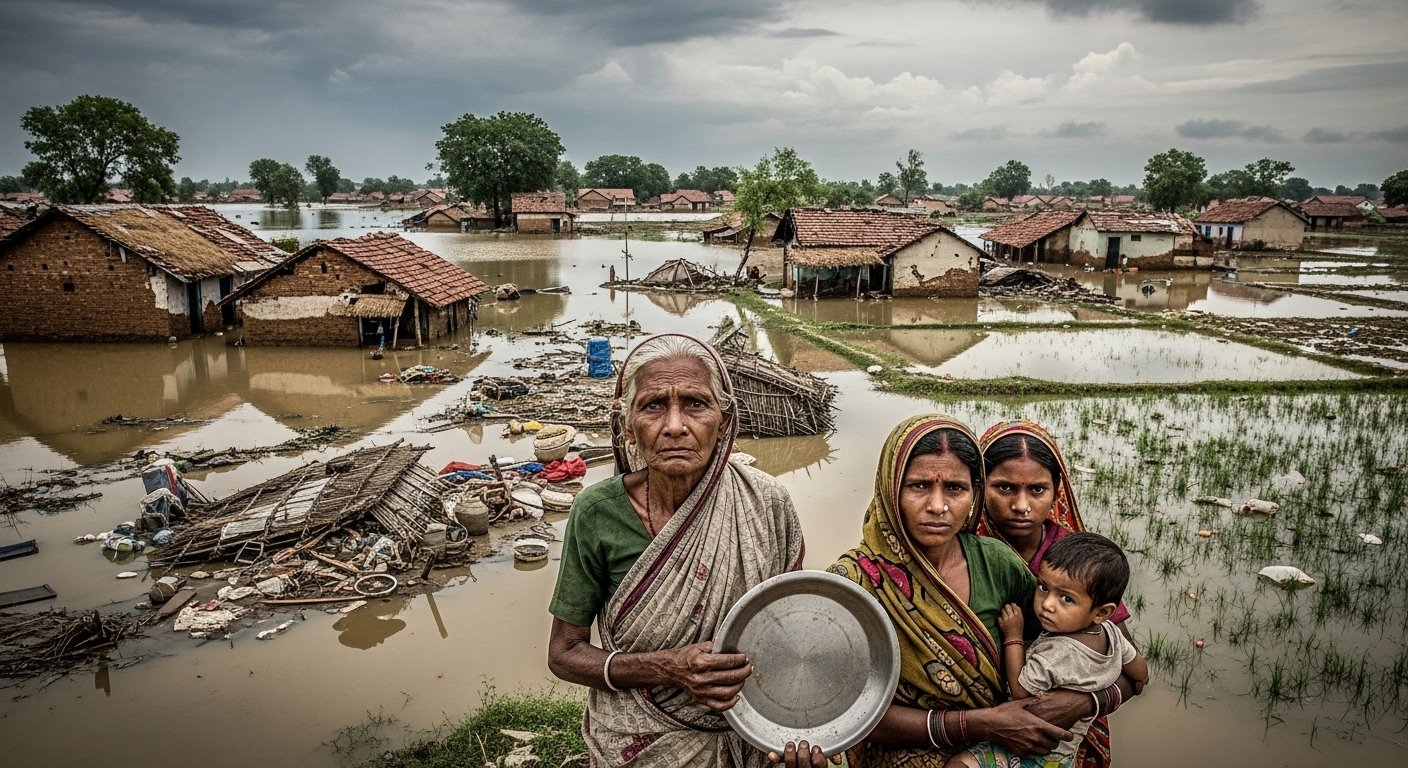 UP: Flood Havoc in Hema Malini's Adopted Rawal Village, Villagers Starving for Food; What Happened to Development Promises?