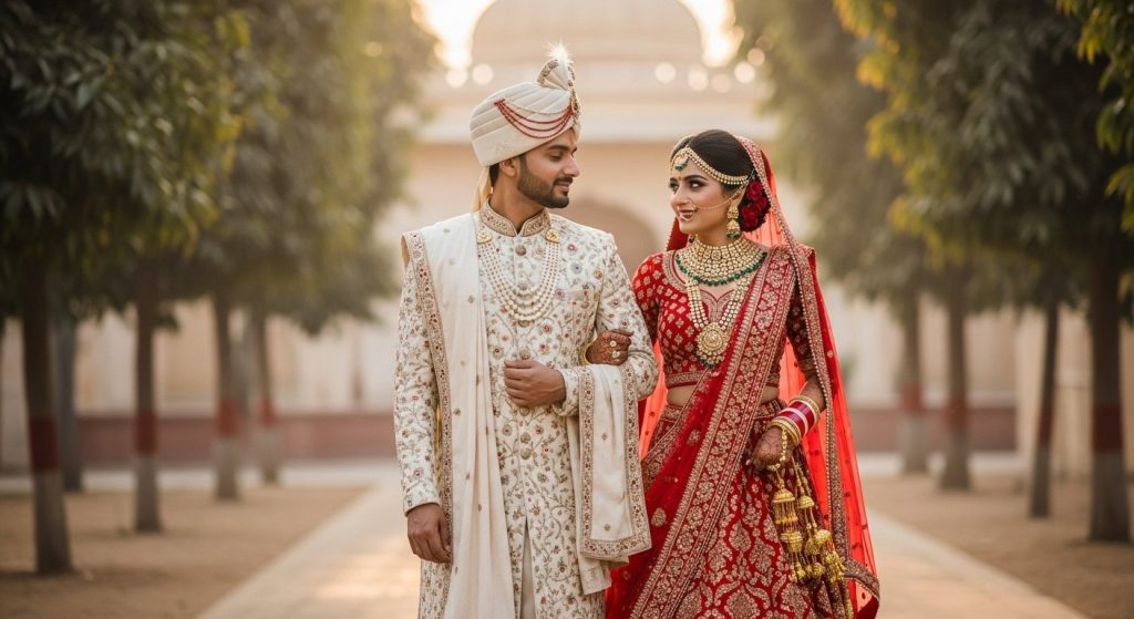 A 5-hour break during the wedding, the bride and groom went out for a stroll! Watch the viral video and know the full story.