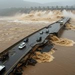 36-hour heavy rain alert: Hathnikund Barrage gates open for 56 hours, 5 deaths in Hisar-Gurugram, highway collapses in Panchkula