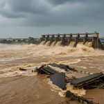 36-Hour Heavy Rain Alert in North India: Water Released from Hathnikund Barrage, Haryana in Chaos Due to Floods; 5 Deaths in Hisar-Gurugram, Highway Collapses in Panchkula