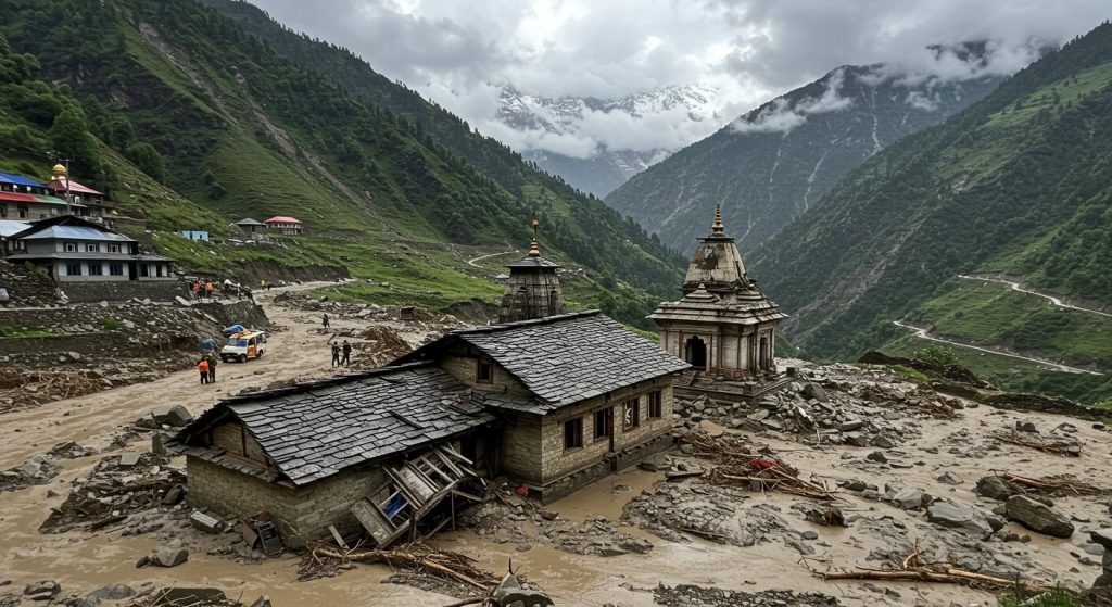 Himachal: Nature's Fury; 2 Houses Collapse, 2 Trapped in Kullu; 6 Dead in Mandi Landslide; Massive Destruction in Shimla-Kinnaur Too
