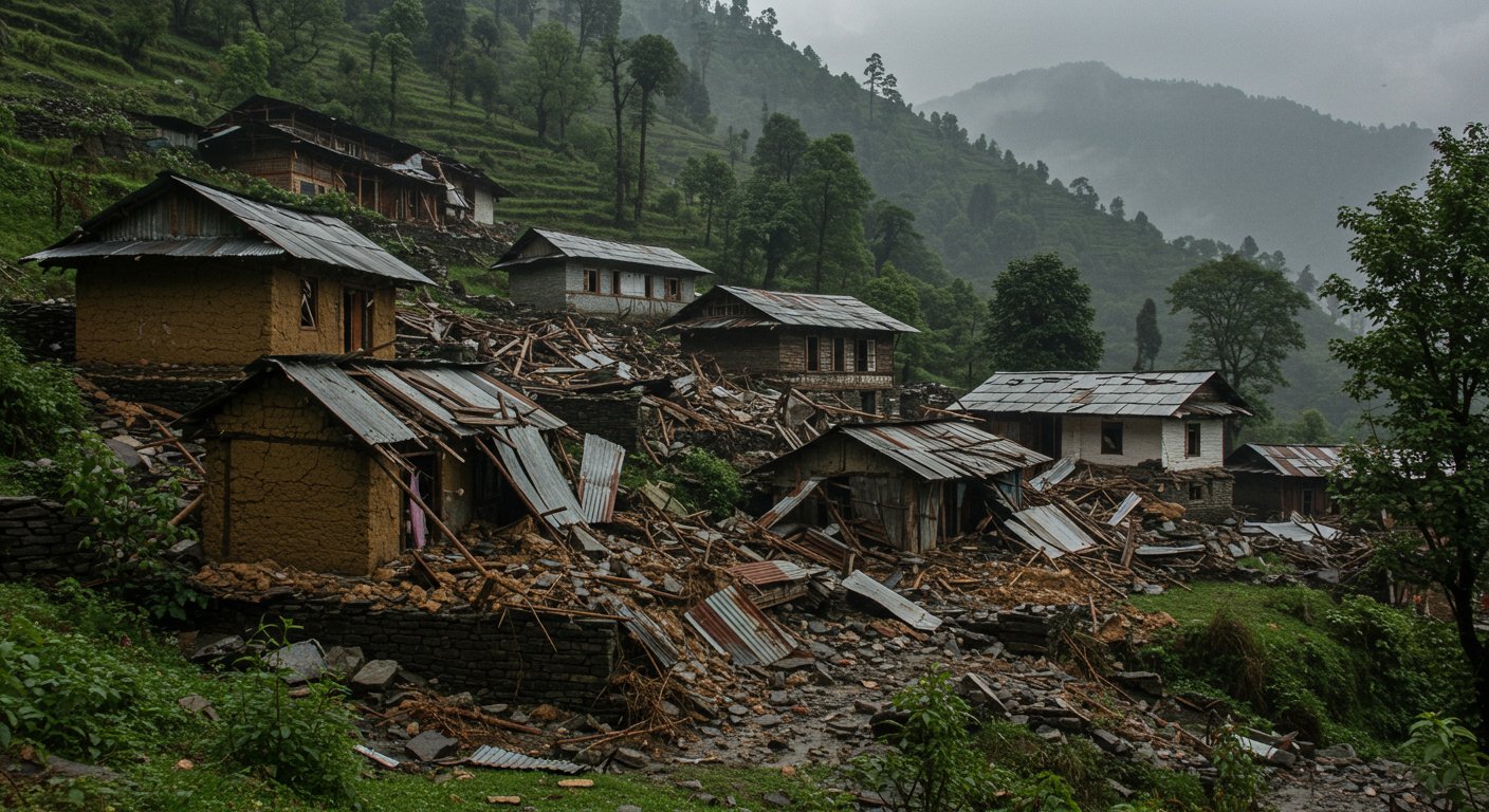 Death's Rampage in Jubbal and Kotkhai: 6 Houses Collapsed, 5 Tragically Dead Including Father-Daughter; Serious Questions Over Illegal Construction and Negligence
