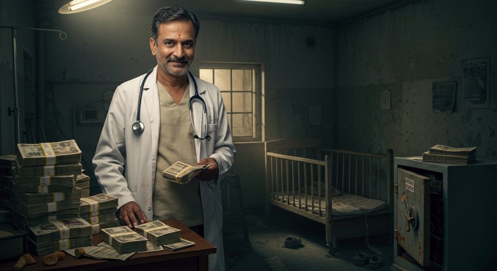 Shocking Expose in UP: Ambulance Driver Turned Fake Doctor, Opened Hospital, Raked in Crores from Child Trafficking!
