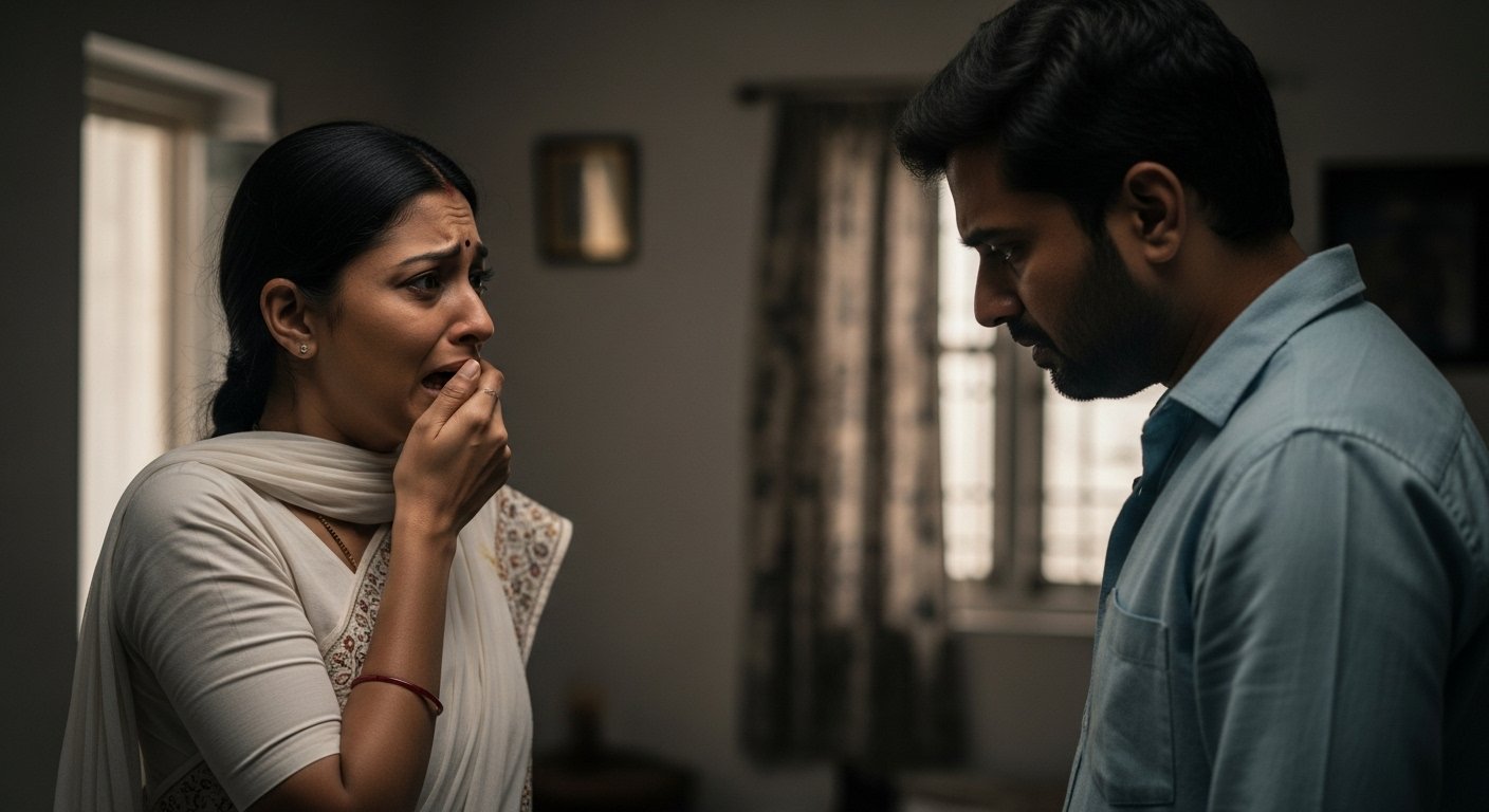 Husband spent night with another woman in hotel, came home in morning and told wife the whole story; wife's mind blown!