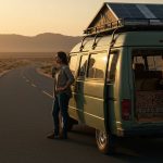 Wife sets off to travel the world in a van after husband's lack of support; then a shocking secret is revealed.