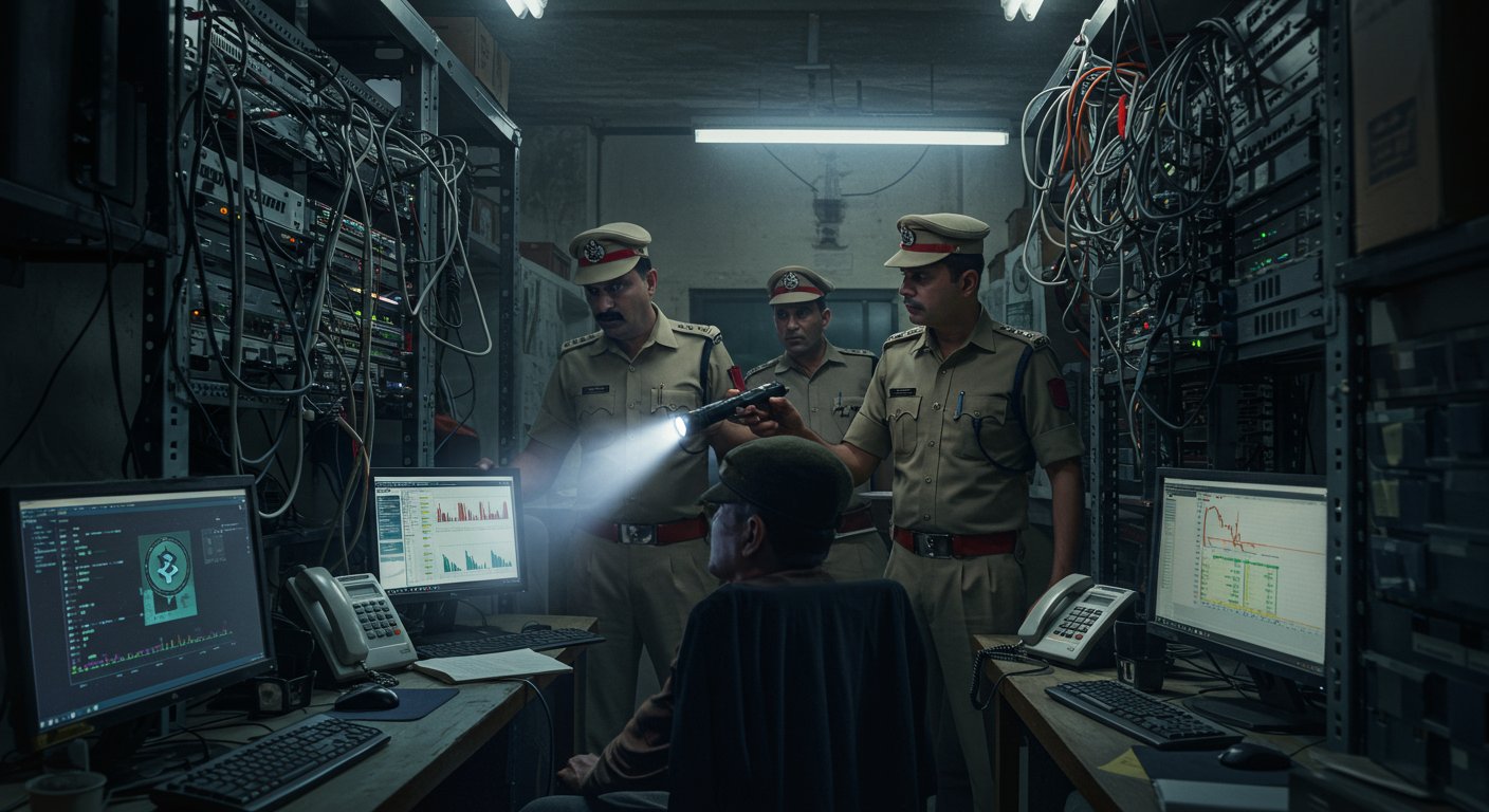 Illegal 'Telephone Exchange' Busted in Meerut: National Security at Risk, Payments in Cryptocurrency