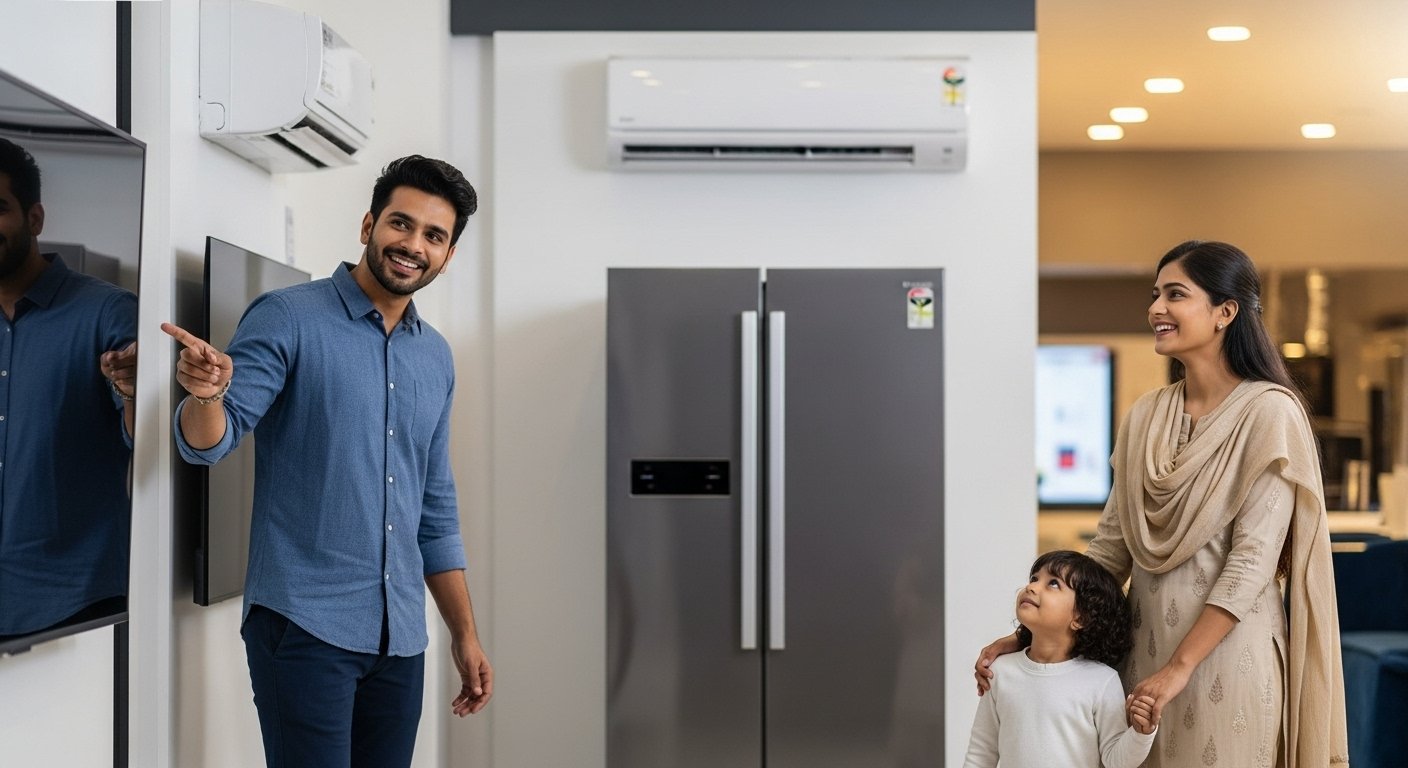 GST Rate Cuts Make Electronics Cheaper; Consumers Get Big Relief on TVs, ACs, Fridges