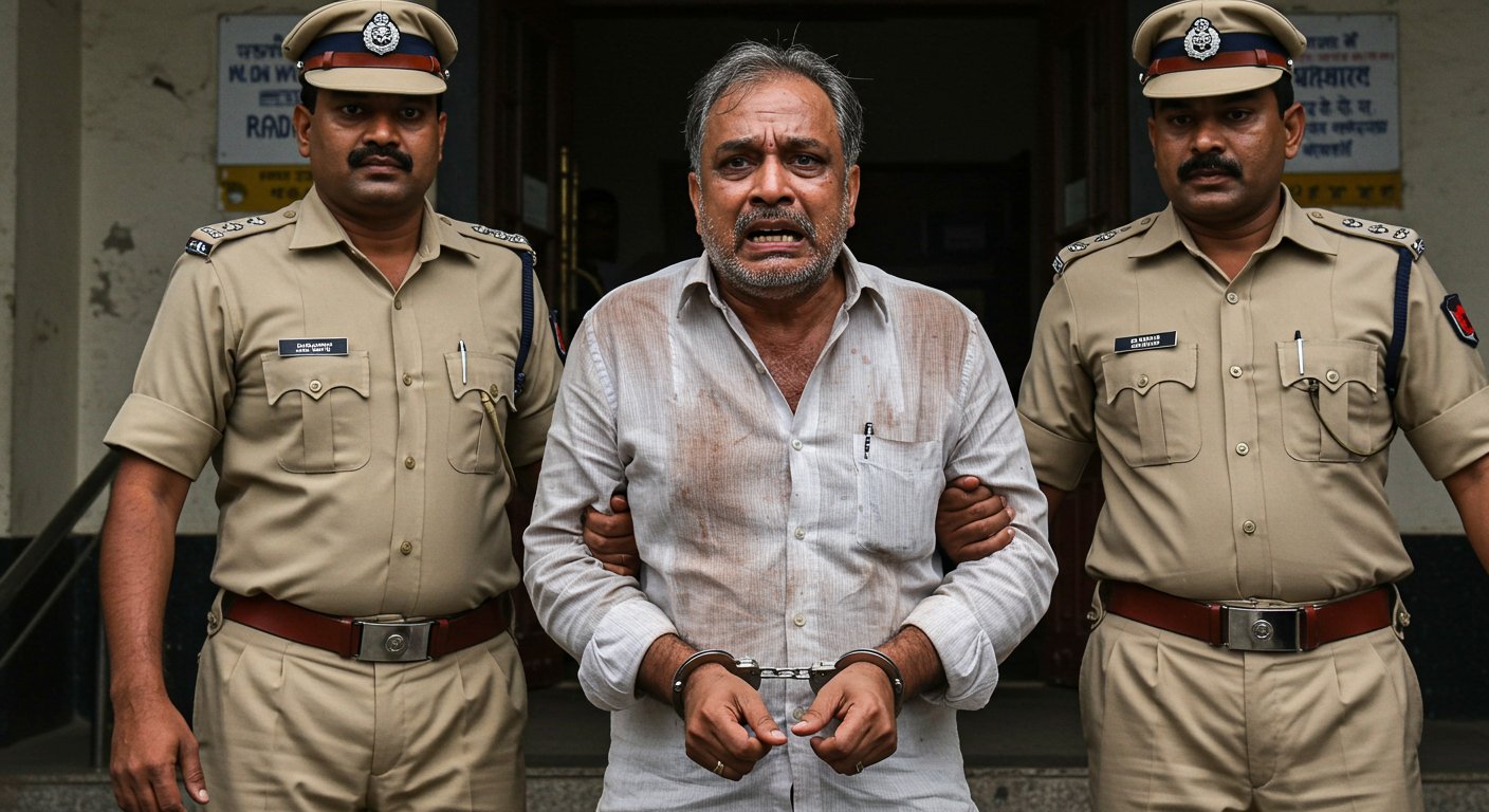 गोकशी के आरोप में पूर्व जिला पंचायत सदस्य गिरफ्तार: जेल जाते हुए बोला ‘मैं निर्दोष हूं, मुझे जबरन फंसाया जा रहा!’ – सनसनीखेज खुलासा
