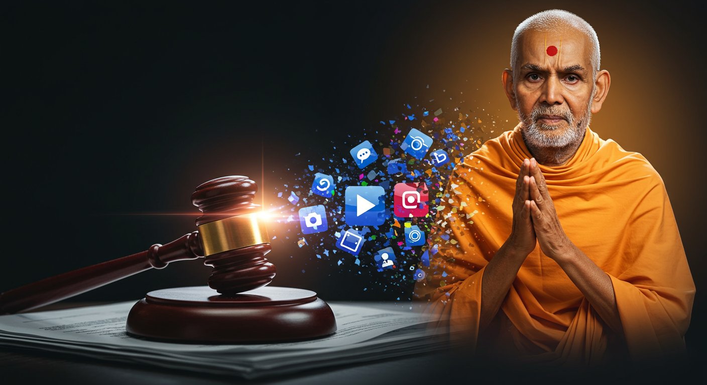 वायरल वीडियो पर हाईकोर्ट का सख्त रुख: FB, Insta, Google और YouTube को रामभद्राचार्य के खिलाफ आपत्तिजनक सामग्री हटाने का नोटिस