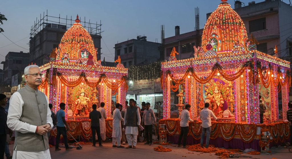 UP Festival Preparations: Minister's Strict Order - Expedite City Construction Works, Special Attention on Pandals
