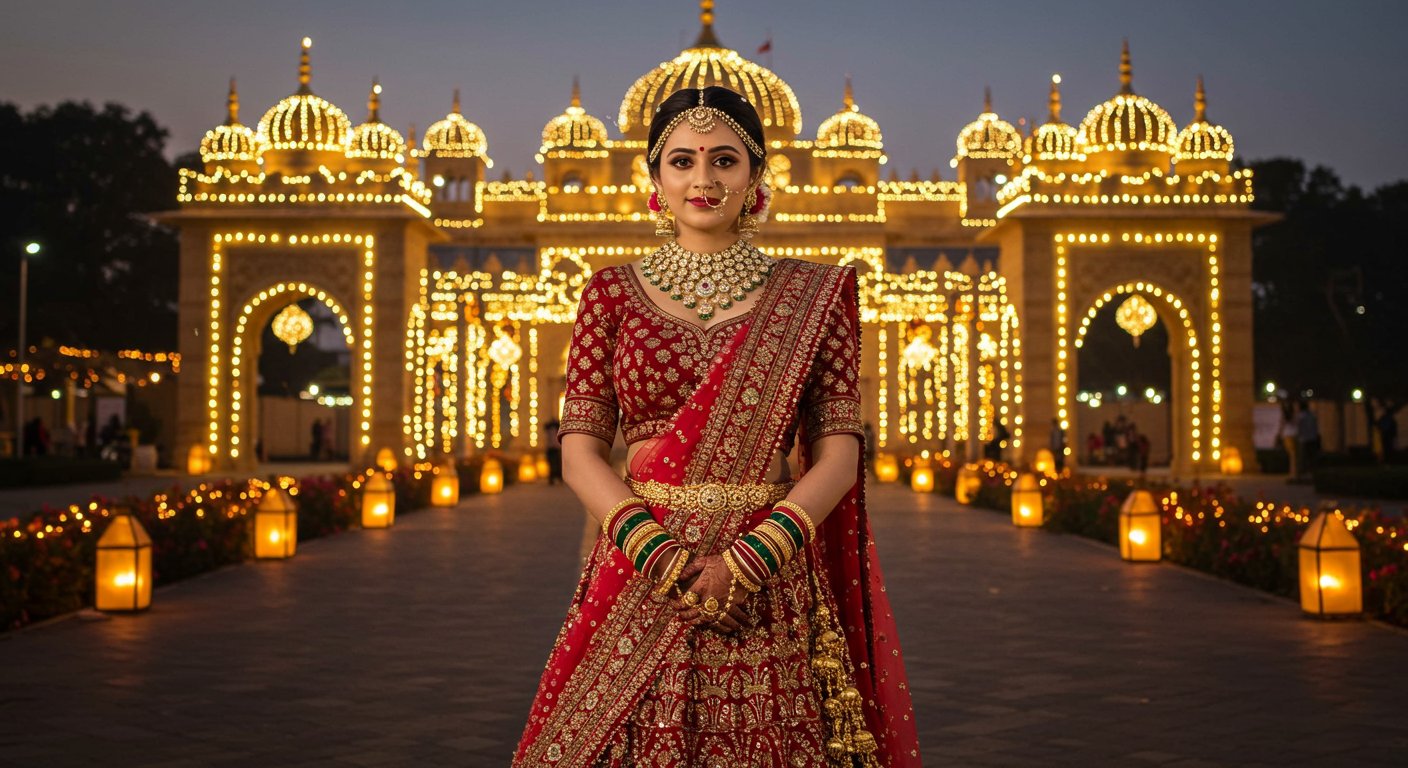Janakpuri Mahotsav 2025: Kolkata's Zari-Kundan Lehenga for Siya, Over 40 Grand Entrance Gates, Learn About Special Preparations
